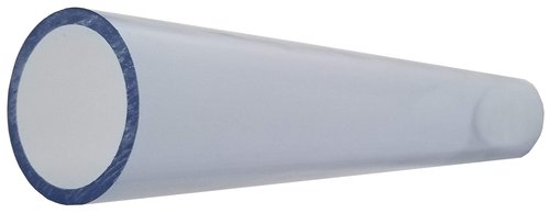 2 Inch Diameter Clear PVC Schedule 40 Pipe [Pipe ID 2.047 inch, OD 2.375 inch] (Bluish tint), Choose Your Length (5 inches to 8 Feet) (Selected Length: 6 Feet)