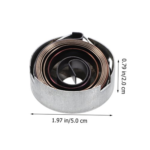 IMIKEYA Drill Press Spring Replacement Parts - Compatible with Jet 20'' Step Pulley Drill Press - Includes Quill Return Spring and Coil Spring for Enhanced Performance and