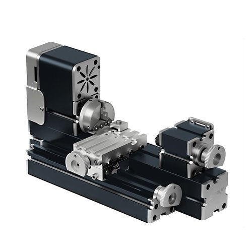 ZHRUI All-metal Miniature Lathe 36W 20000rpm Didactical Mini metal Lathe Machine for Hobbyist Woodworking Craft