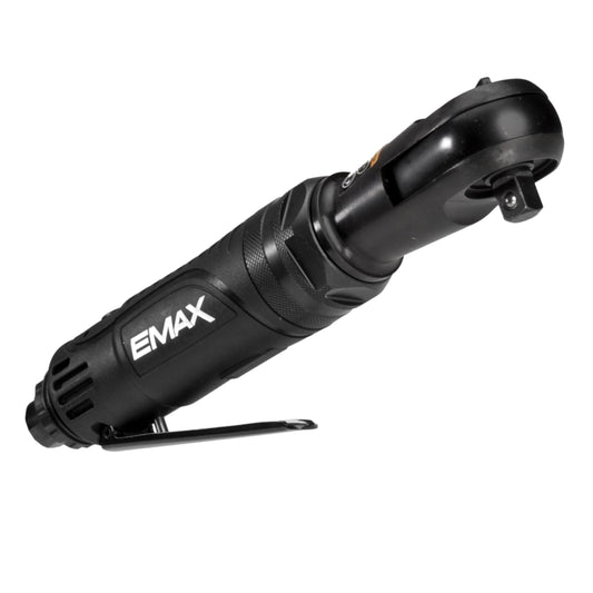 EMAX Air Impact Ratchet - 3/8" Drive Pneumatic Mechanic Tool with 60 ft lbs Max Torque & 200 RPM - EATRT03S1P