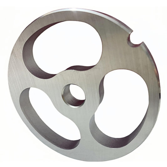 For Hobart, LEM, Cabelas, Weston and FGA Food Chopper, MTN Meat Grinders of #12 Stainless Steel Meat Grinder Plate Discs Blades，Cutting Disks Heavy Duty. (3 Big Hole Plate)