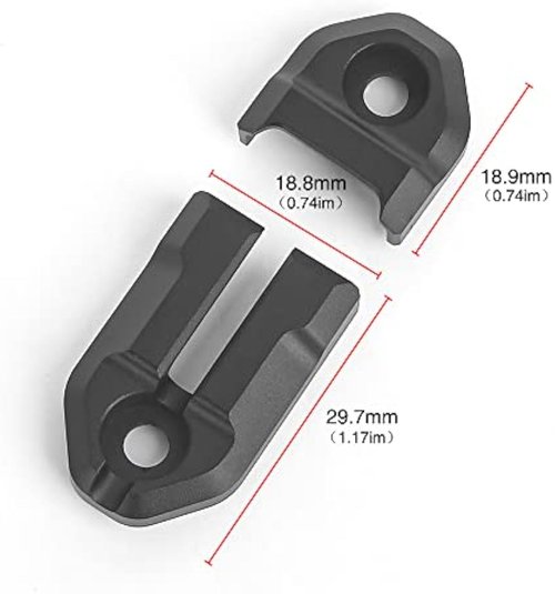 Tactical MLOK Pressure Switch Mount Mount Plates Torches Remote Pressure Pad Switch Plate Mount for Surefire M300 M600 Flashlight Switch Accessories