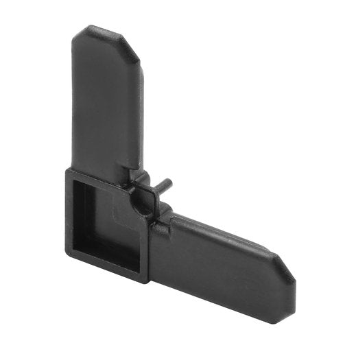 Prime-Line PL 77298 Plastic Screen Frame Corners, 5/16 in. x 3/4 in., Matte Black Finish (4 Pack)