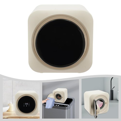Upgraded 110v Mini Washer Dryer Combo quick Washing, Can Be Used For Desktop, Wall Hanging, Dorm Apartment Space saving, Energy Saving Anti-Tangle Technology, Fast Cleaning