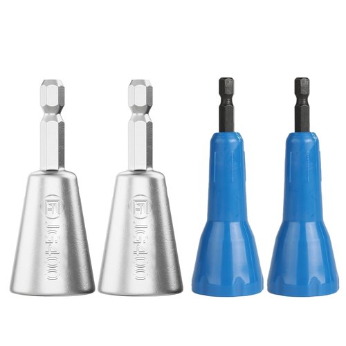 Wire Twister Tool for Drill,Wire Twister,Wire Nut Twister,Wire Nut Twister for Drill,Wire Twisting Tool for Drill,Wire Connector Driver with 1/4" Chuck (4 Packs)