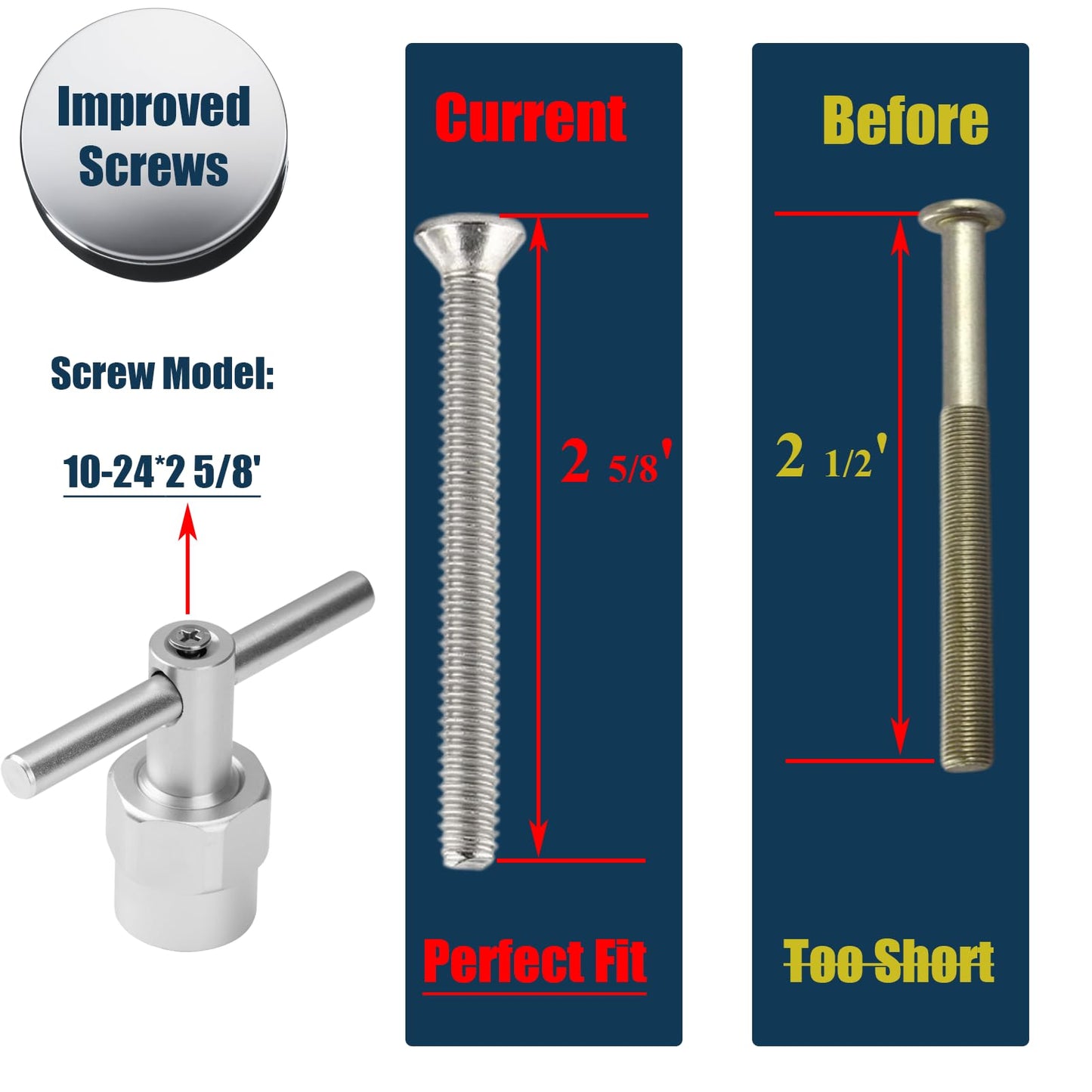 8EST TQQL 104421 Cartridge Removal Tool, Cartridge Puller Compatible with Moen 1200, 1222, & 1225 Single Handle Cartridges