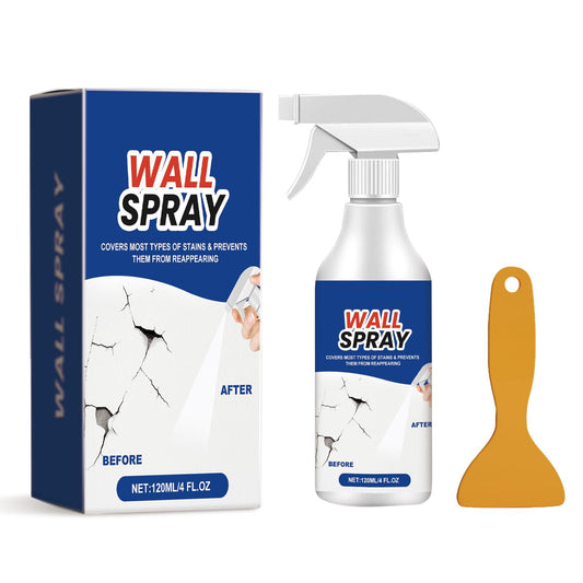 Versatile Wall Repair Spray Paint - Covers Stain, Stain Remover For Wall & Ceiling, Ceiling Spray Paint For Water Damage, Stain Remover For Painted Walls, 4 FL.OZ