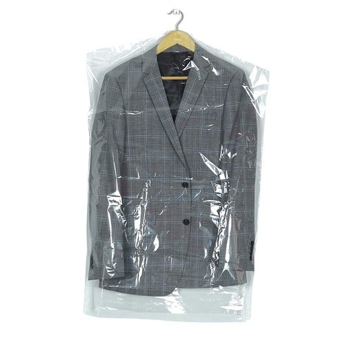 30 Pack Clear Plastic Clothes Covers 35.4inch Dry Cleaning Hanging Dust Proof Garment Bags for Home Storage Clothing Stores & Dry Cleaners.
