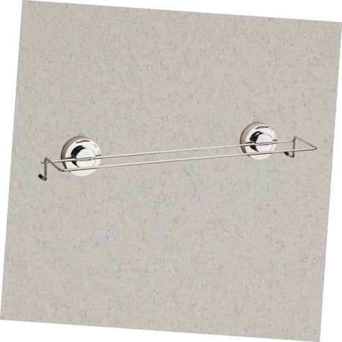 HOLIDYOYO Suction Cup Double Towel Rack Tool Stainless Steel Bathroom Towel Bar Modern Design for Easy Installation No Drilling Required for Bathroom Accessories and Storage
