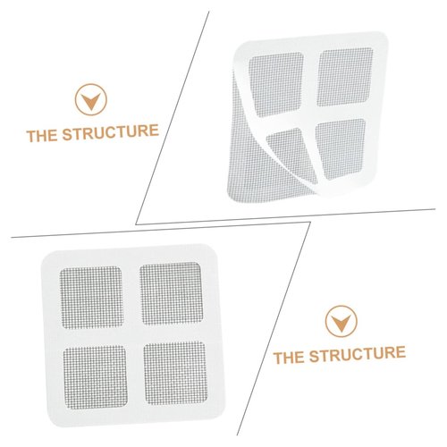 HOLIDYOYO 20Pcs Screen Patch Repair Kit Self Adhesive Window Screen Repair Tape for Fixing Rips Tears and Screens Doors Tents and Rvs and Reusable