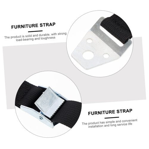 BESPORTBLE 1pc Heavy Duty Tip Strap for Tv and Furniture Fixing Safety Strap for Bookshelves Dressers Cabinets Mirrors Easy Installation