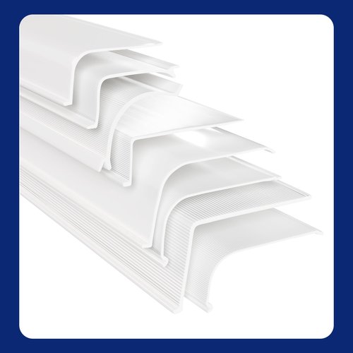 KastLite Under Cabinet Light Cover Replacement Sample Pack | 2" White Acrylic Undercabinet Lens Diffuser | All 8 Shapes Included for Fit Testing