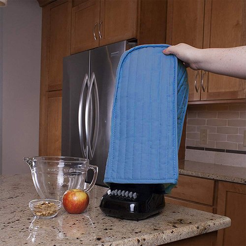 Tookie Black Anti Fingerprint Polyester Dust Cover for Blender, 15.6in x 7.1in x 5.6in