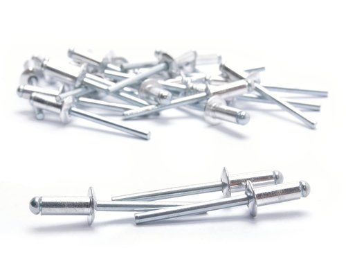 BCP Fasteners 100 Qty Aluminum Blind Rivets (#6-4) 3/16" Diameter x 1/4" Grip (BCP187)