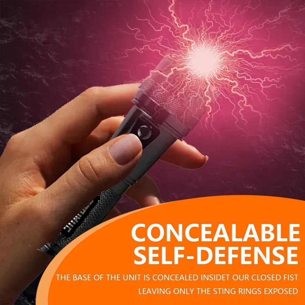 Suptruck VoltGuard X95 Tactical Stun Flashlight Light in Dark, Power in Danger, 2025 New The Ultimate Survival Flashlight, High Intensity and Lumen, 2 in 1 Rechargeable Tactical Flashlight (1 PCS)