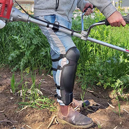 Tecomec Leg Protective Shin Guards for Brushcutter & Trimmer Safety