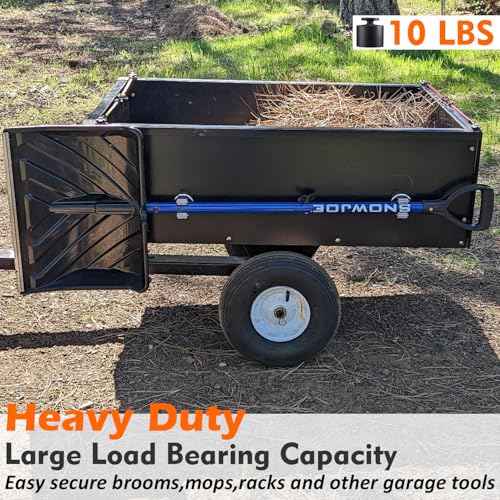 MUTUACTOR Magnetic Broom Holders,8pcs Anti-broken Heavy Duty Magnetic Clips Wall Mount,No Drilling Magnetic Hooks Broom Mop Brackets for Work Cargo Garage Laundry Van Accessories