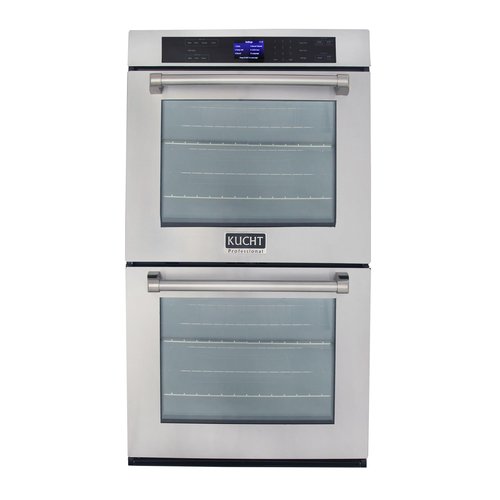 Kucht KWO620 Double Wall Oven, 30 in, Silver
