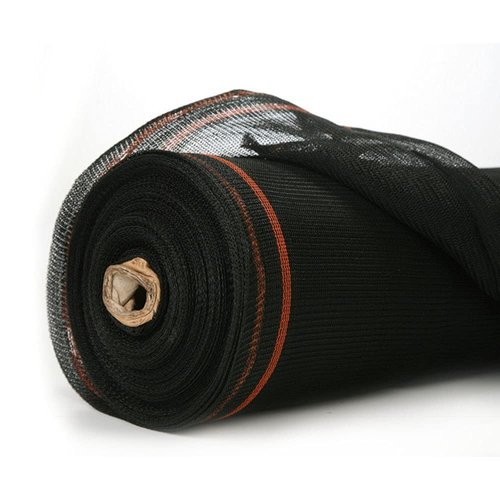 Safety Debris Construction Heavy Duty Netting (4' x 150', 1/16" Mesh, Black) - Fire Retardant, UV Treated for Scaffolding, Dust Control, Construction Barrier Fencing, Wind Block, and Site Protection