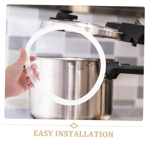 VALICLUD Silicone Gasket for Electric Pressure Cookers Versatile Replacement Ring for Enhanced Sealing Performance Compatible with Multiple Brands Pack