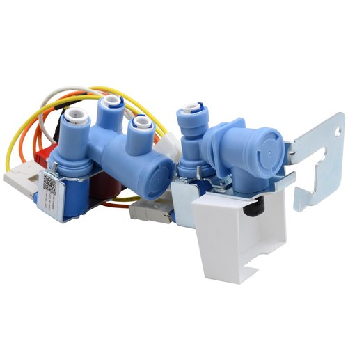 New Upgrade WR57X30890 Refrigerator Water Inlet Valve - Compatible with GE, Hotpoint, Haier, Replaces WR57X26569, WR57X30891, AP6891693, PS12727426, 3 Year Warranty