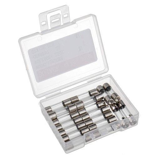 BOJACK 5x20mm 3 A 3 amp 250 V 0.196x0.787 Inch F3AL250V Fast Blow Glass Fuses(Pack of 20 Pcs)