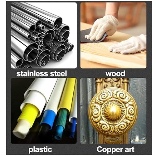 6 Pack Flap Wheel Sander Set with 1/4'' Shank 3 Size 80 Grits Abrasive Sanding Flap Wheels for Die Grinder Power Rotary Tool Flex Shaft Grinders Polishing Rust Weld Burr Removing Coat Paint