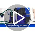 MEDAS 1HP Submersible Utility Pump 3434 GPH for Pool Pond Basement Drainage