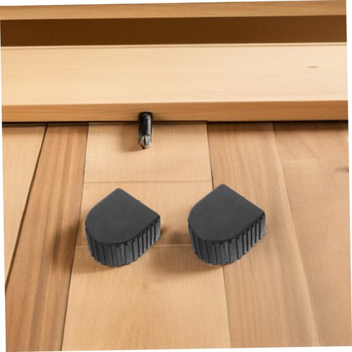 Cabilock 4Pcs Ladder Protective Covers Non Slip End Caps for Extension Ladders Step Ladder Top Protector Pads for Surface Protection Easy Installation