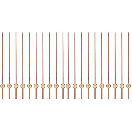 20pcs Clock Hands Only, Wooden Second Hands Replacement DIY Clock Repair Parts