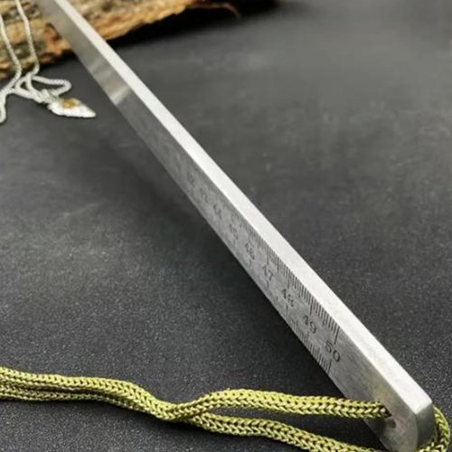 Heavy Duty Ruler(Unit of Measurement: inch & cm), 20" 50cm Stainless Steel Rulers, Metal Rulers Kit - Perfect Straight Edge for Architects, Draftsman, and Engineers (Heavy Duty Ruler)