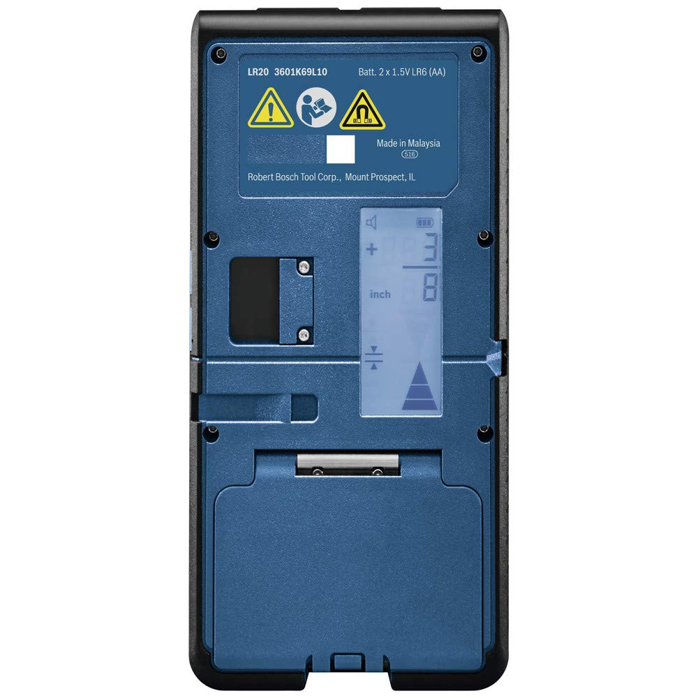 Bosch Revolve2000 Self-Leveling System with Disturbance Monitor Horizontal-Vertical Rotary Laser Kit with 2000 Feet Working Range (Renewed)