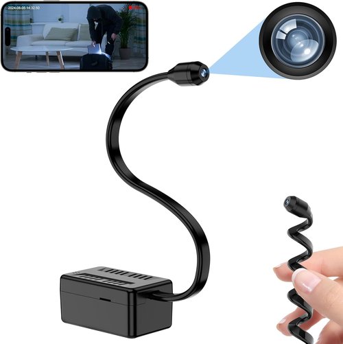 Pefemnio Mini Spy Camera with 1080P, Hidden Camera WiFi, APP, Motion Detection for Home, Indoor, Baby, Dog, Cat