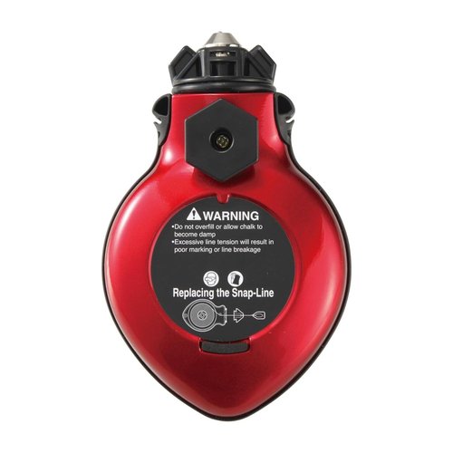Tajima Chalk Line - 1mm Extra Bold Chalk-Rite Sturdy with Clip-n-Hold & Wear Resistant Tip - CR211SFR