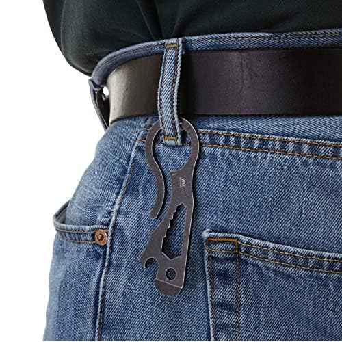 CRKT Viva EDC Stainless Steel Multitool: Multi-Tool for Everyday Carry, Prybar, Screwdriver, Bottle Opener, Multi Wrench 9130