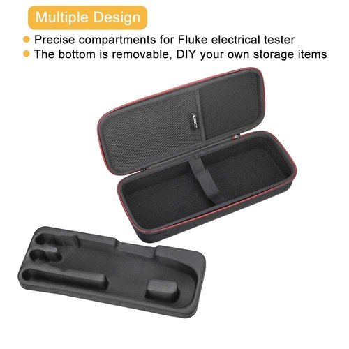 RLSOCO Hard Case for Fluke T5-600/T5-1000/T6-600/T6-1000/T6-1000 PRO Electrical Voltage, Continuity and Current Tester (Case Only)