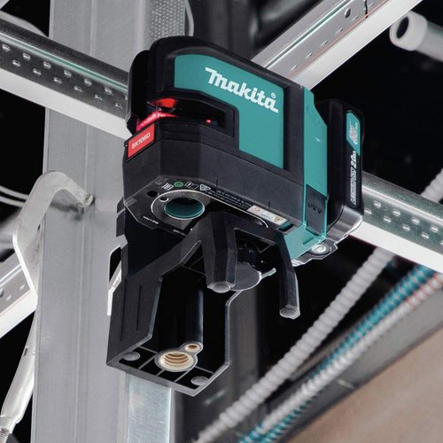 Makita SK106DNAX 12V max CXT® Lithium-Ion Cordless Self-Leveling Cross-Line/4-Point Red Beam Laser Kit (2.0Ah)