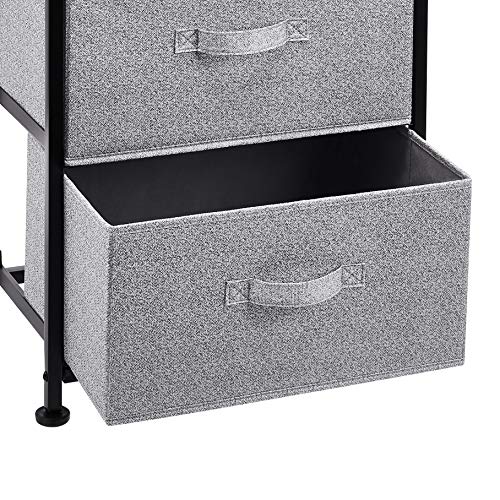Amazon Basics Black Fabric 4-Drawer Closet Storage Organizer Unit