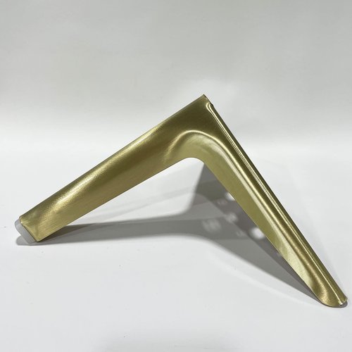 7 inch /18cm Brushed Gold Metal Furniture Legs Set of 4, Modern Style Furniture Legs, DIY Replacement for TV Stand, Sofa, Chair, Cabinet Cupboard