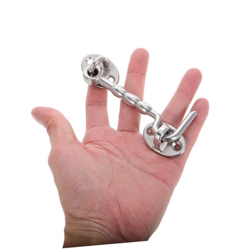 SKISUNO Heavy Duty Marine Grade Cabin Hook and Eye Latch 316 Stainless Steel Windproof Security for Doors Windows
