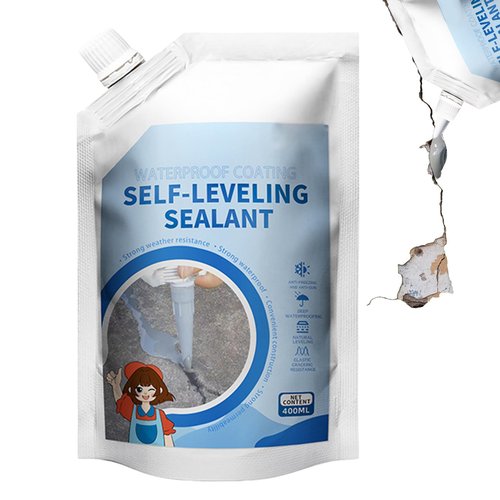 Magic Crack -Filler for Concrete, Concrete Caulking Adhesive, New Self-Leveling Sealant, Indoor Outdoor Use, Weather-Resistant Formula, 500ml for Bathroom Brick Bathtub Pool Garden
