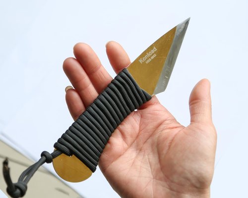 Konload Grafting Knife for Fruit Tree Kiridashi Knife-HSS M42-HRC66-69 Singe Bevel Grafting Tools for Budding Bonsai-Garden Tools