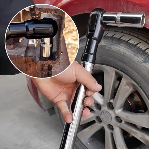 Multifunctional & Durable Ratchet Wrench | 2-IN-1 Electric & Manual Dual Mode Ratchet Wrench | 50nm Electric/100nm Manual | High Strength Steel for Automotive Repair, Daily Maintenance (1)