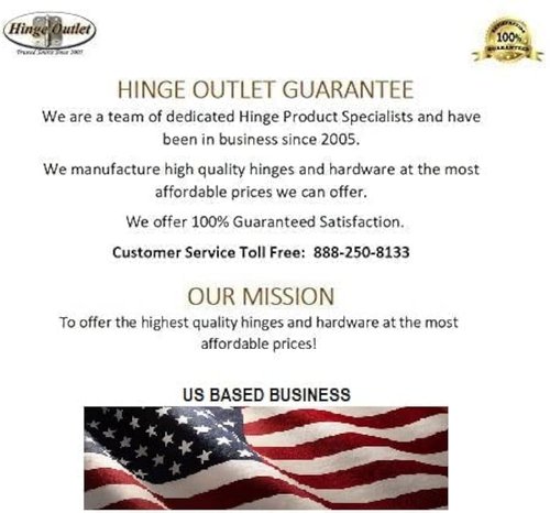 Hinge Outlet Hinge Pins for Doors, 3.5 inches, Satin Nickel, 3 Pack