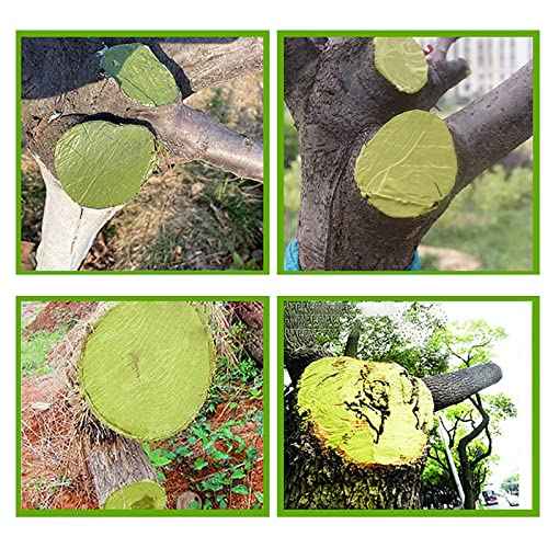 Tree Wound Sealer, Tree Pruning Sealer, Tree Grafting Supplies, Tree Wound Sealer Healing Paste, Bonsai Cut Paste, Pruning Sealer And Tree Wound Dressing for Trees, Shrubs, Roses (1Pcs*100g +1*Brush)