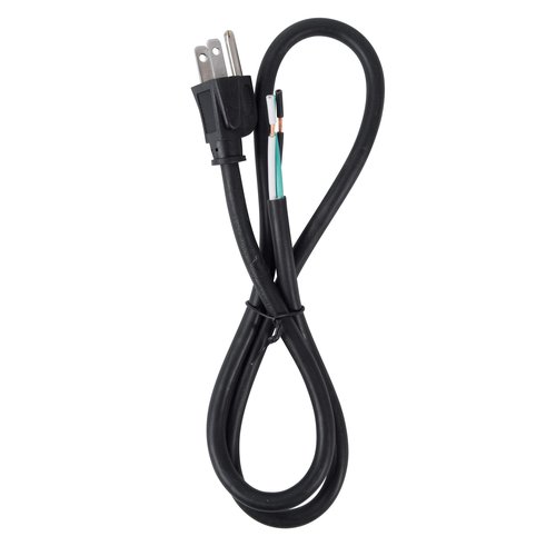 Bergen Industries Inc PS313163 3-Wire Appliance and Power Tool Cord, 3 ft, 16 AWG, 13A/125V AC, 1625w