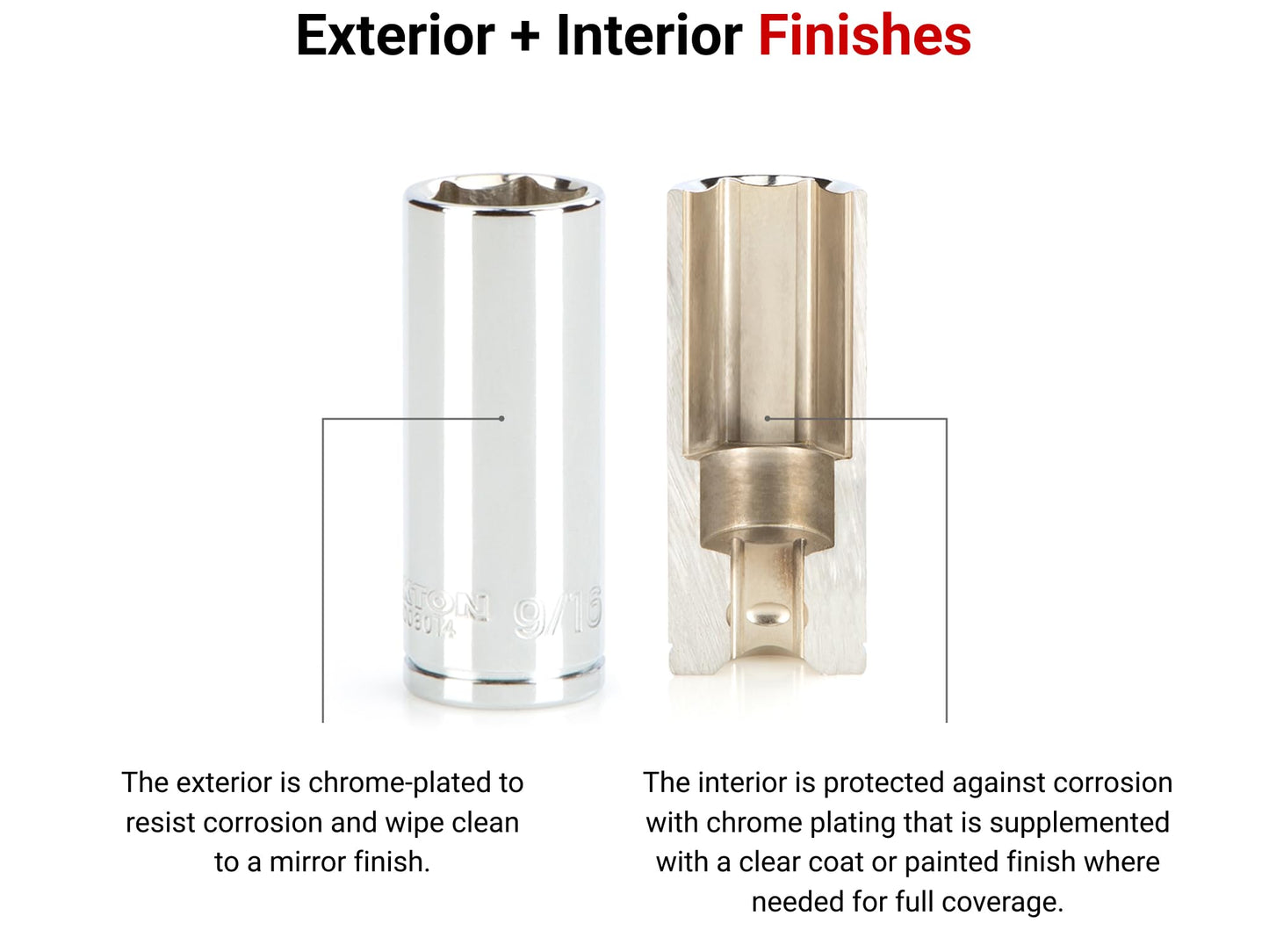 TEKTON 1/4 Inch Drive x 13 mm Deep 6-Point Socket | SHD03113