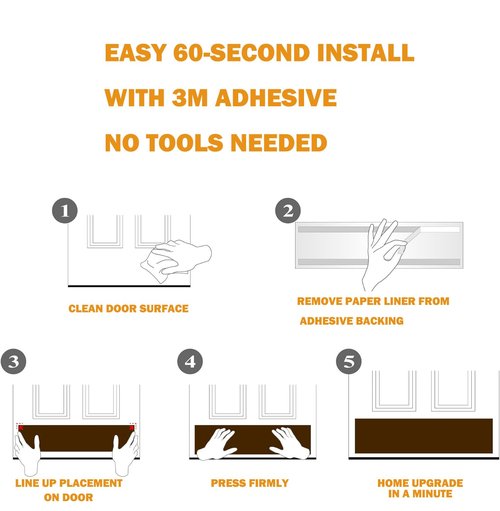 Metal Kick Plate Peel-and-Stick Base Cover Baseboard Molding Trim for Walls Doors, Kitchen Cabinets, and Dishwashers - Anti-Scratch Protective Coating (Size:34.4X 3.9 in) (Golden, 2)