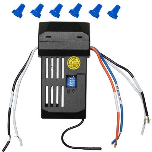 UC7067RC Remote Receiver for Hampton Bay Ceiling Fans & More, 7067YG-01H(6+5), Up & Down Light Control UC7067YGM