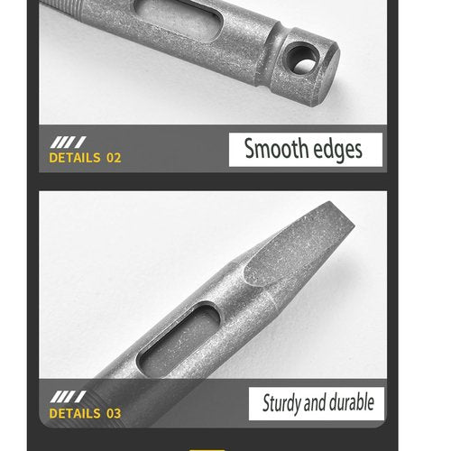 Titanium alloy pry bar EDC multifunctional outdoor tool pry bar personalized waist hanging pry bar